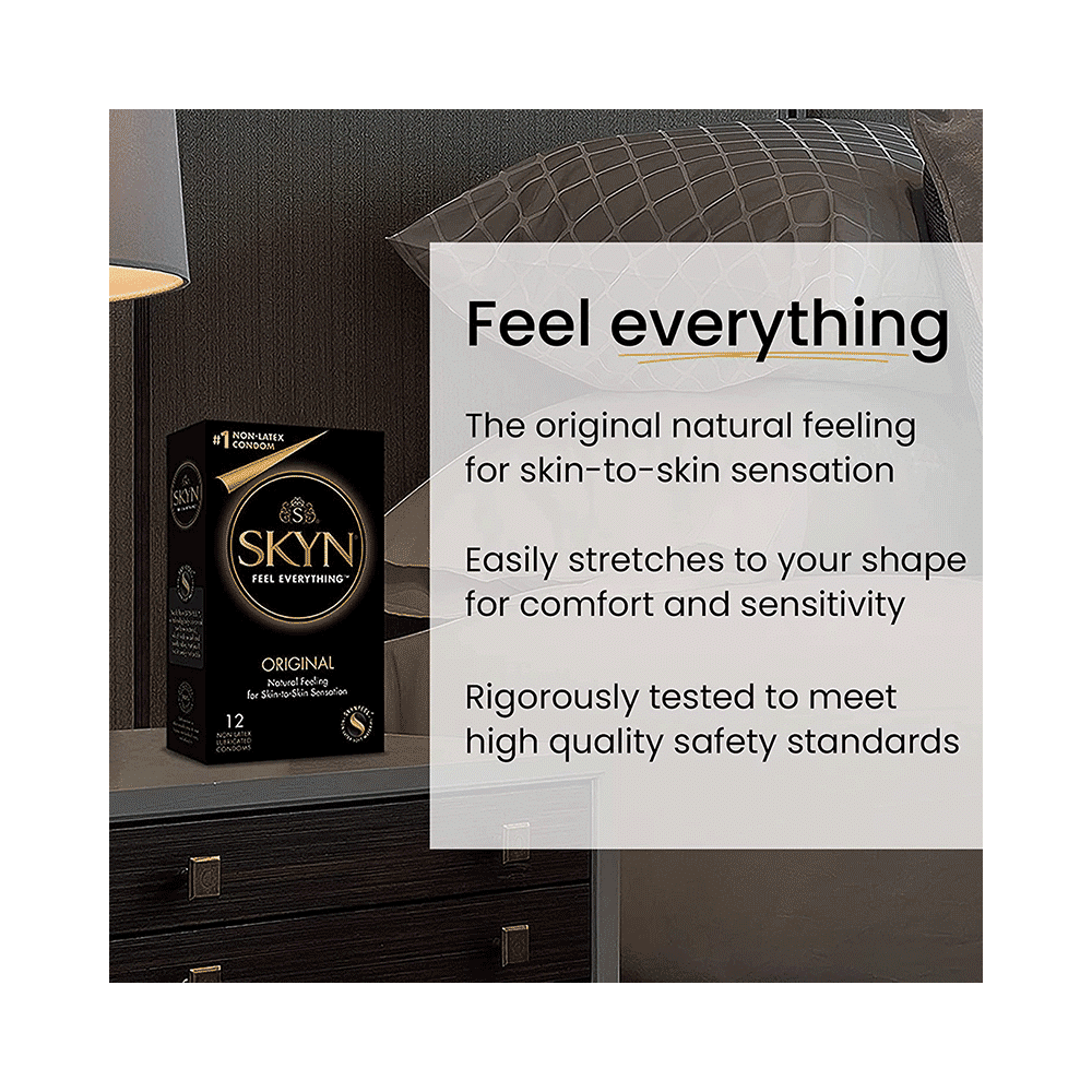 LifeStyles SKYN Feel Everything Non-Latex Lubricated Condom - Image 4