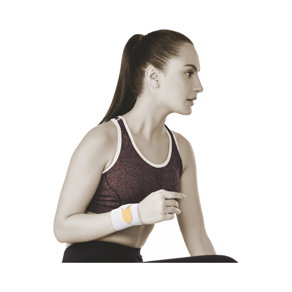 Vissco Core 0603 Wrist Binder With Double Lock Large Grey - Image 1