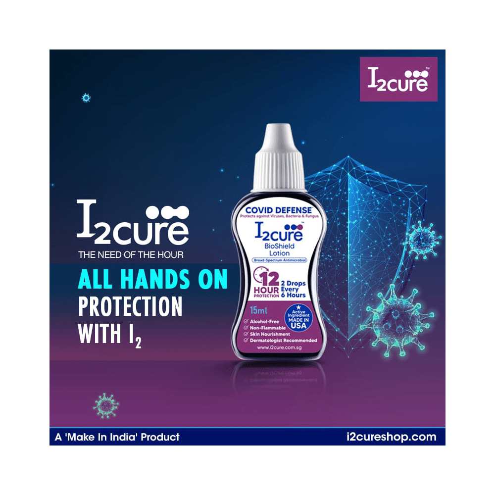 I2Cure BioShield Lotion | Alcohol-Free (15 ml Each) - Image 3