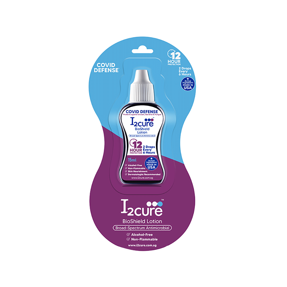I2Cure BioShield Lotion | Alcohol-Free (15 ml Each) - Image 1