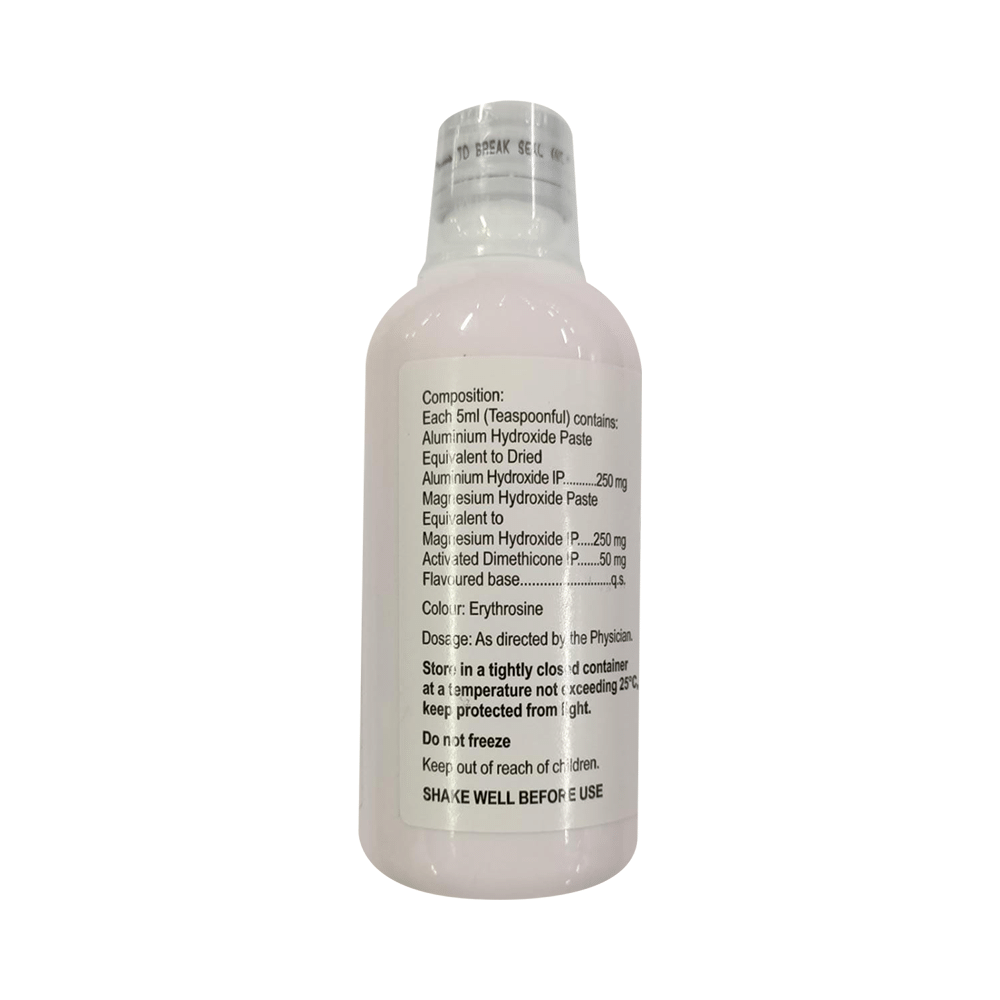 Sorbacid Antacid Antiflatulent Oral Suspension Sugar Free - Image 2