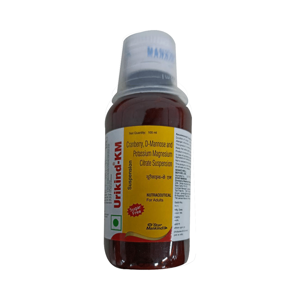 Urikind-KM Oral Suspension Sugar Free - Image 1