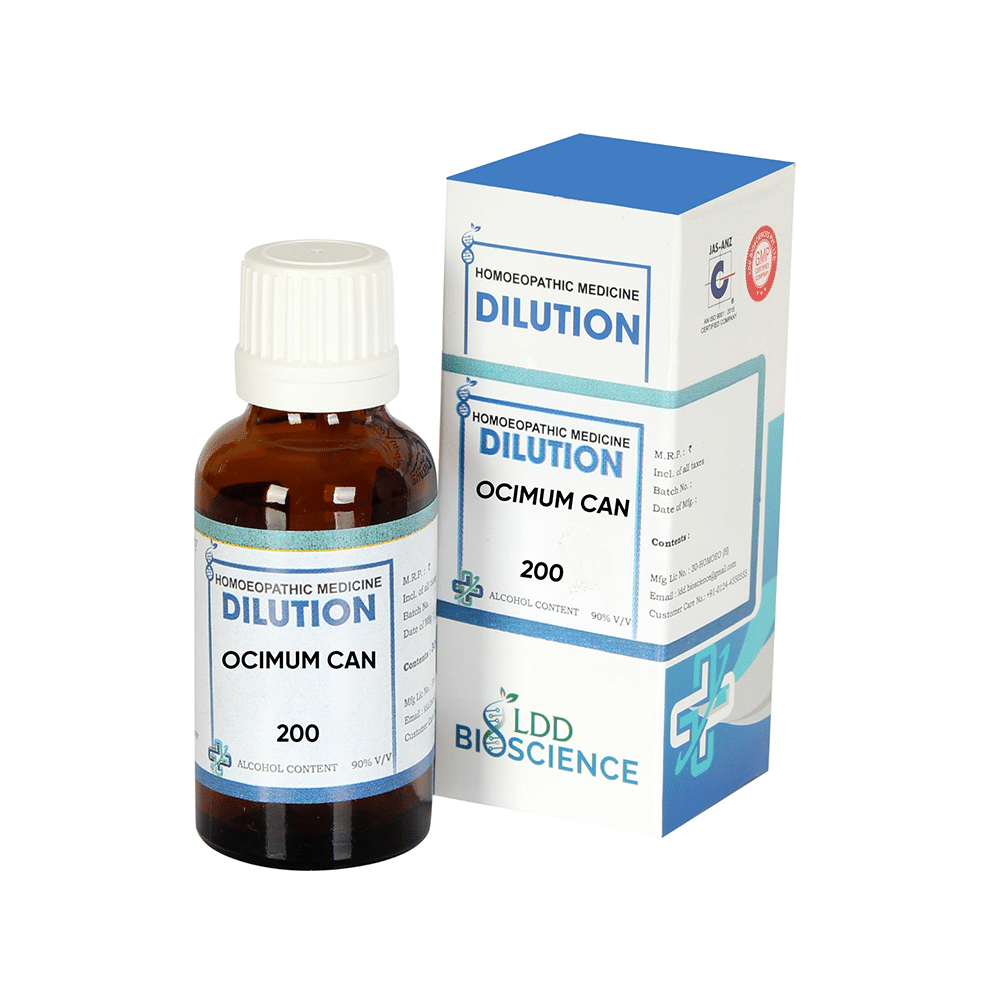 LDD Bioscience Ocimum Can Dilution 200