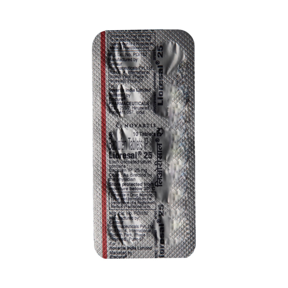 Lioresal 25 Tablet - Image 5