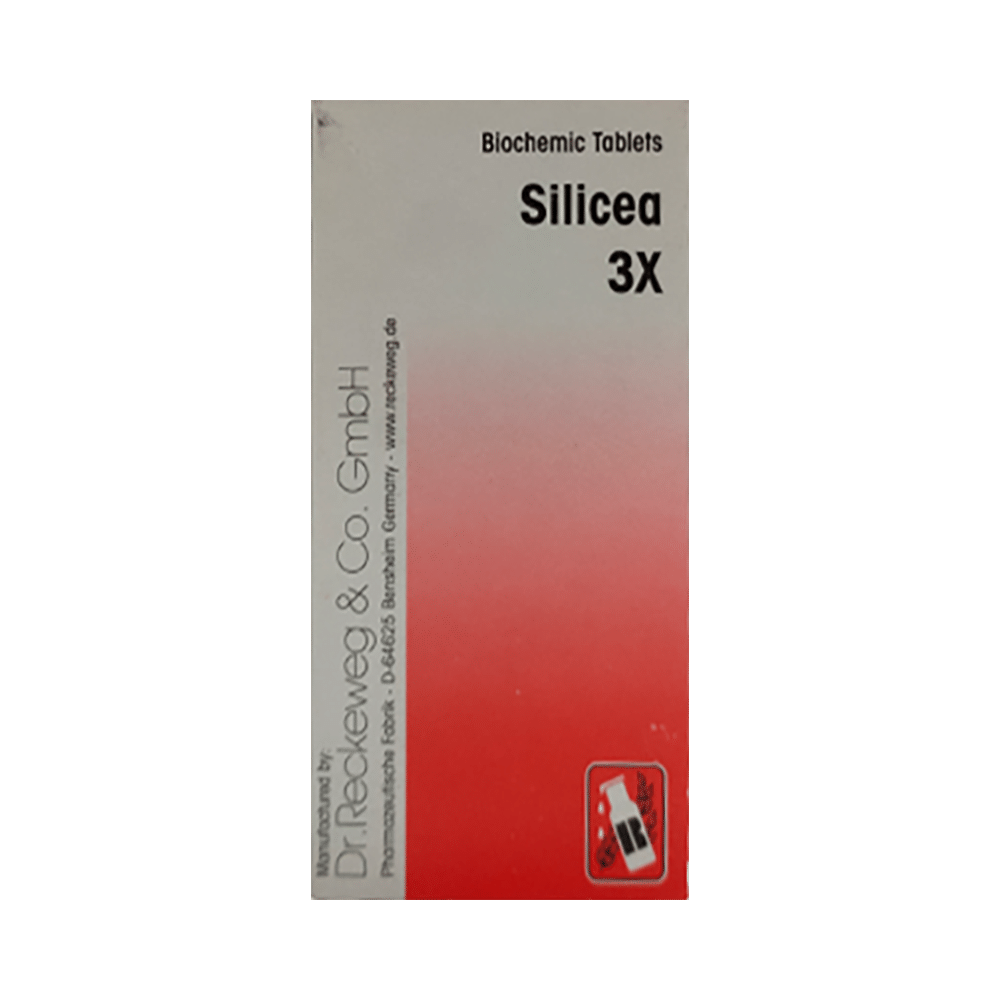 Dr Reckeweg &Co.gmbH Silicea (20gm Each) Biochemic Tablet 3X - Image 1