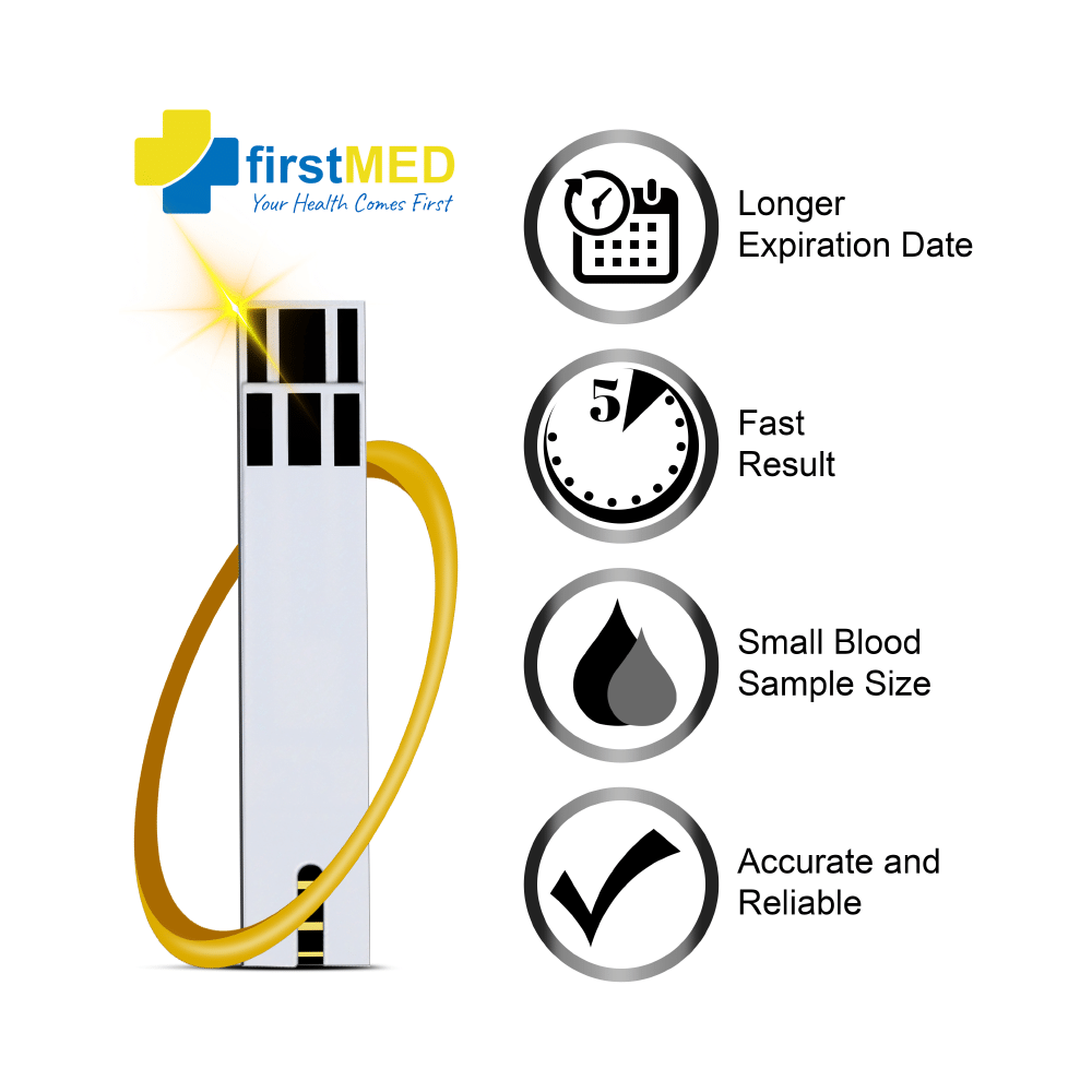 Firstmed BG 208 Blood Glucose Test Strip - Image 6