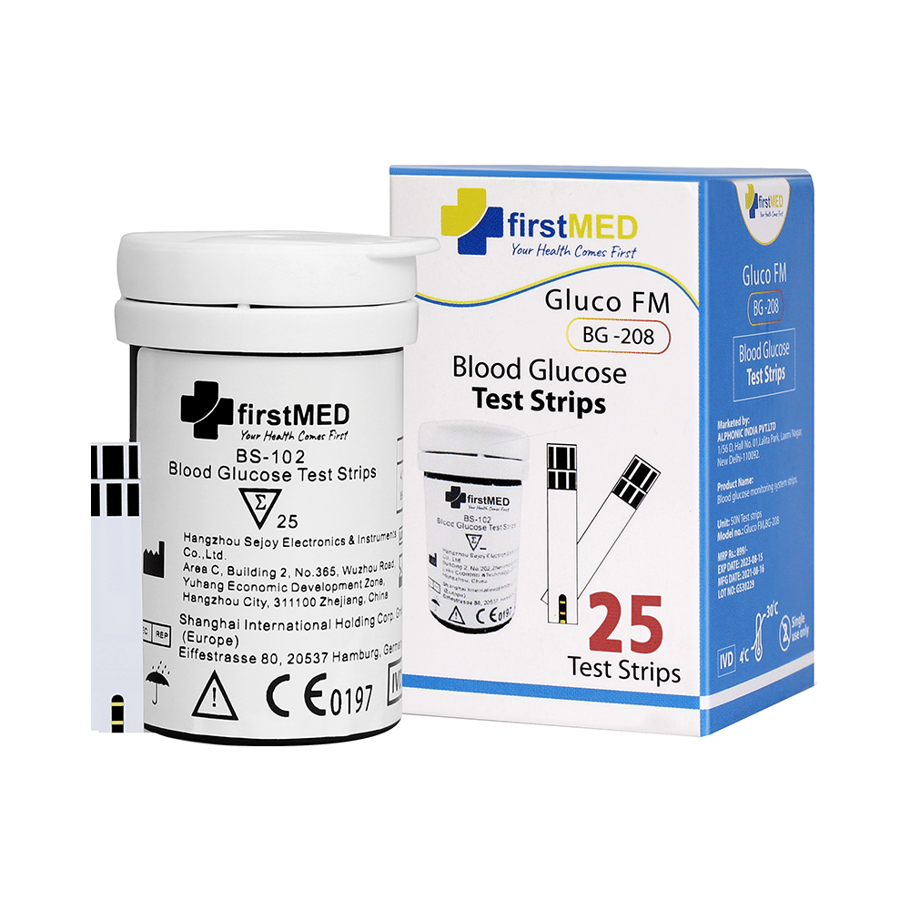 Firstmed BG 208 Blood Glucose Test Strip - Image 2