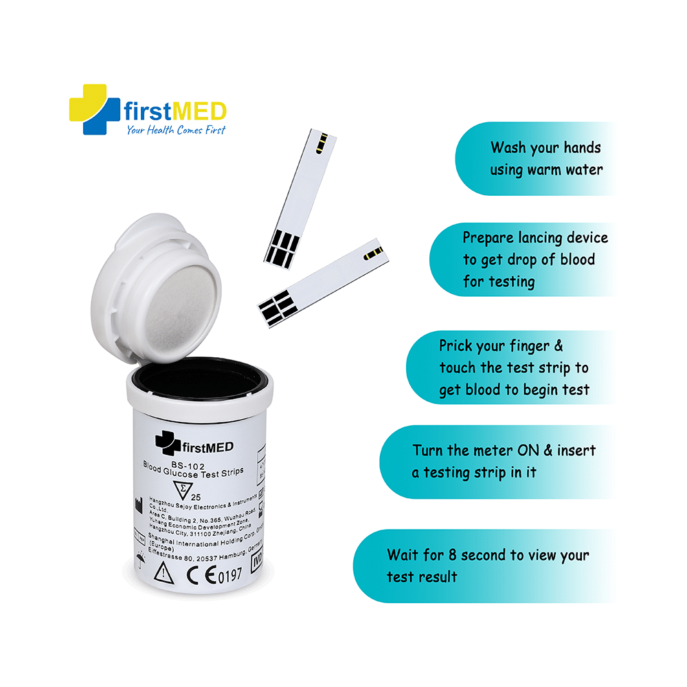 Firstmed BG 208 Blood Glucose Test Strip - Image 8
