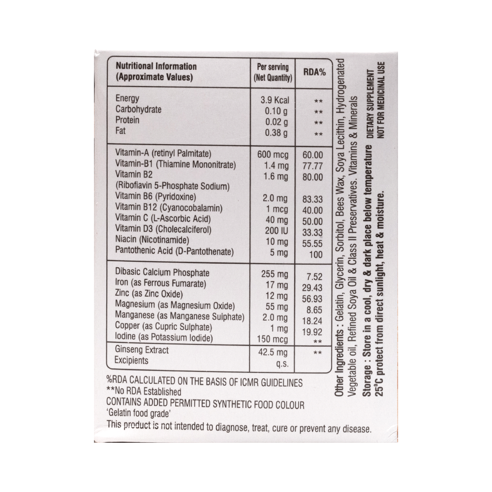 Regovit Gold Softgel Capsule - Image 2