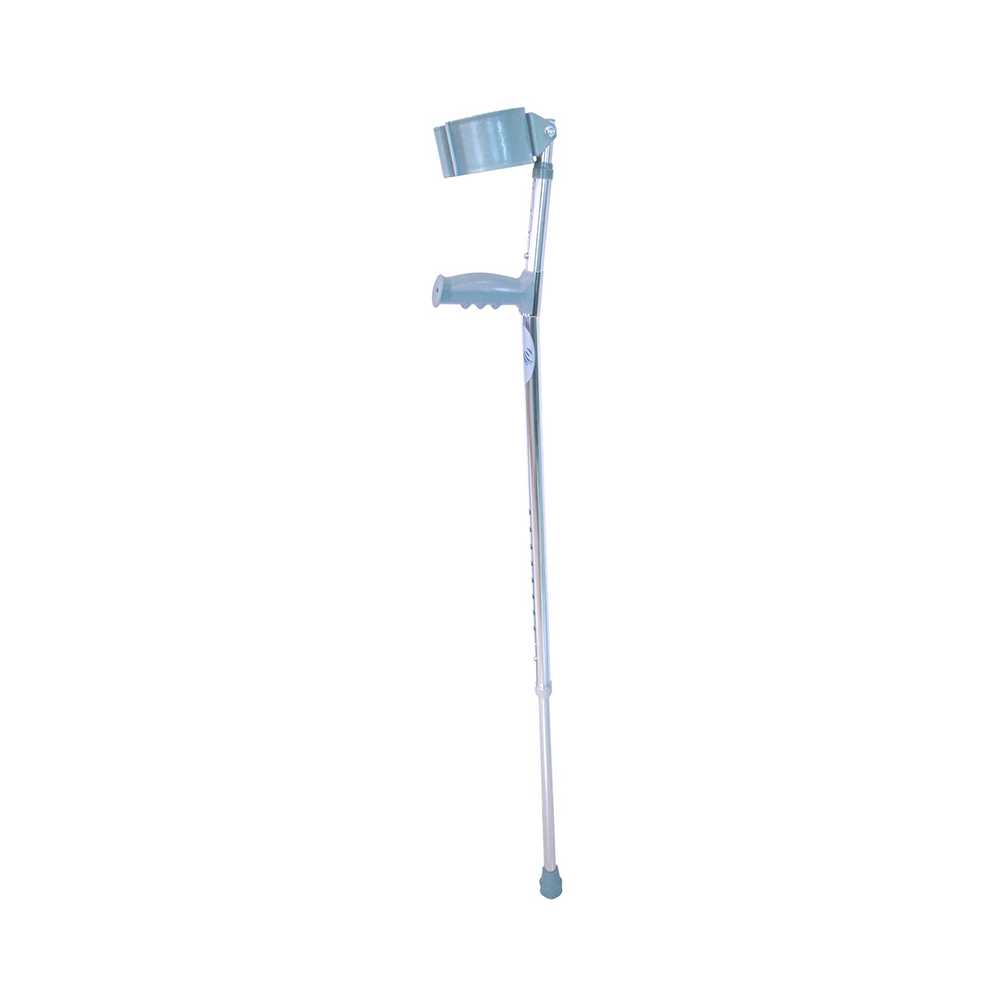 EASYCARE EC933L Aluminium Crutches Walking Stick Silver - Image 2