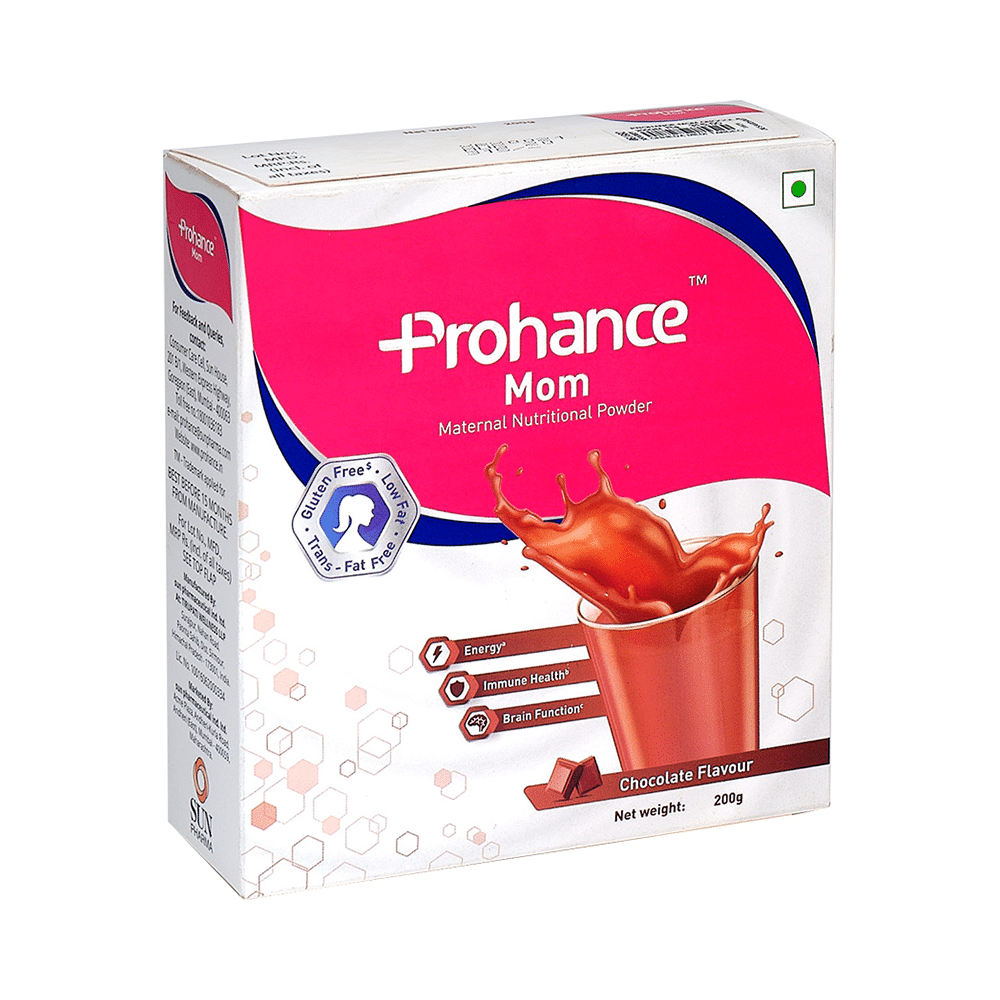 Prohance Mom Nutritional Drink for Immunity & Brain Health | Flavour Chocolate - Image 1