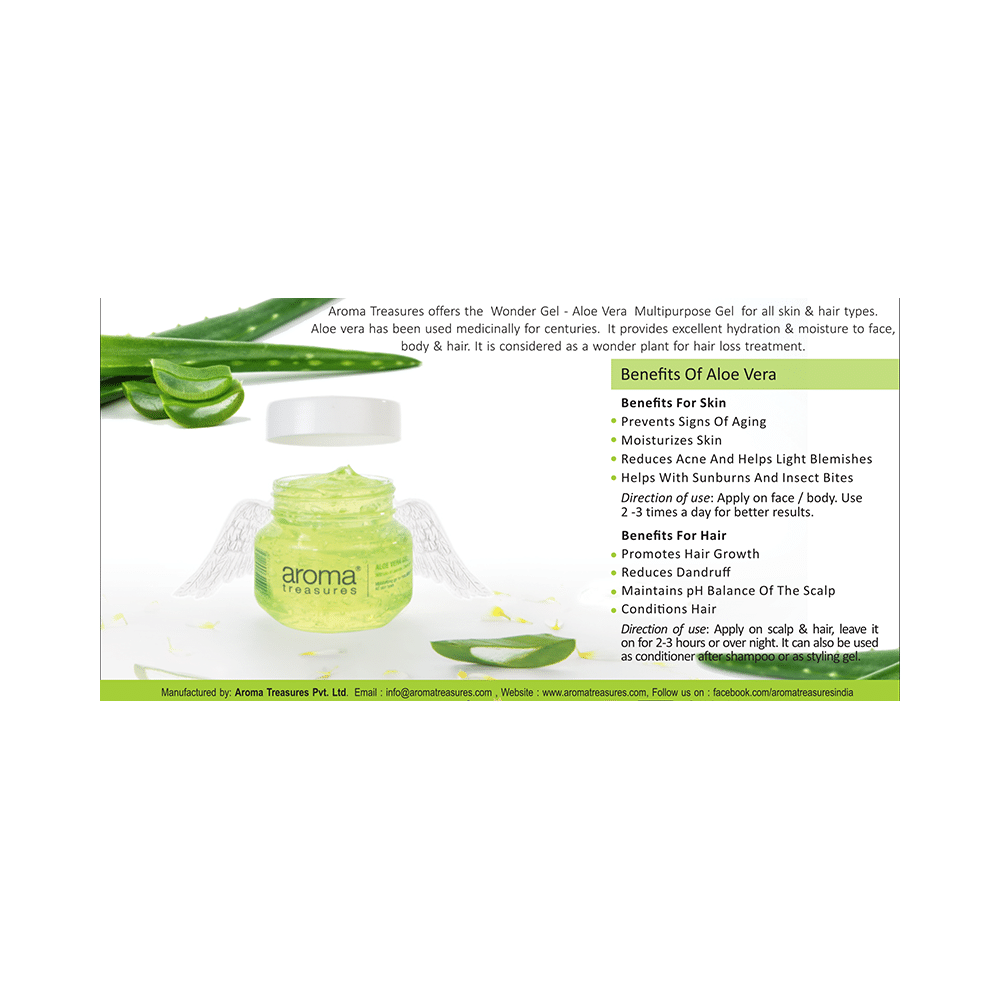 Aroma Treasures Aloe Vera Gel - Image 2