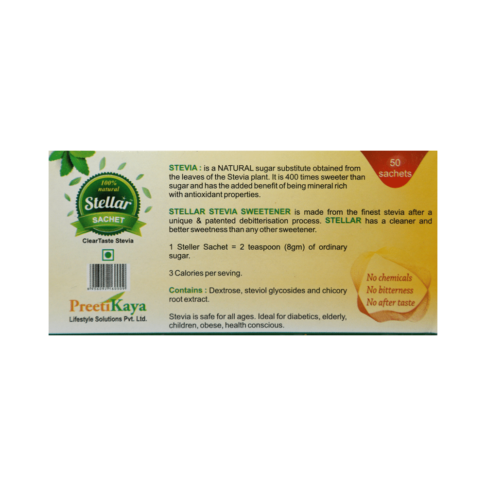 Steller Stevia Sachet - Image 2