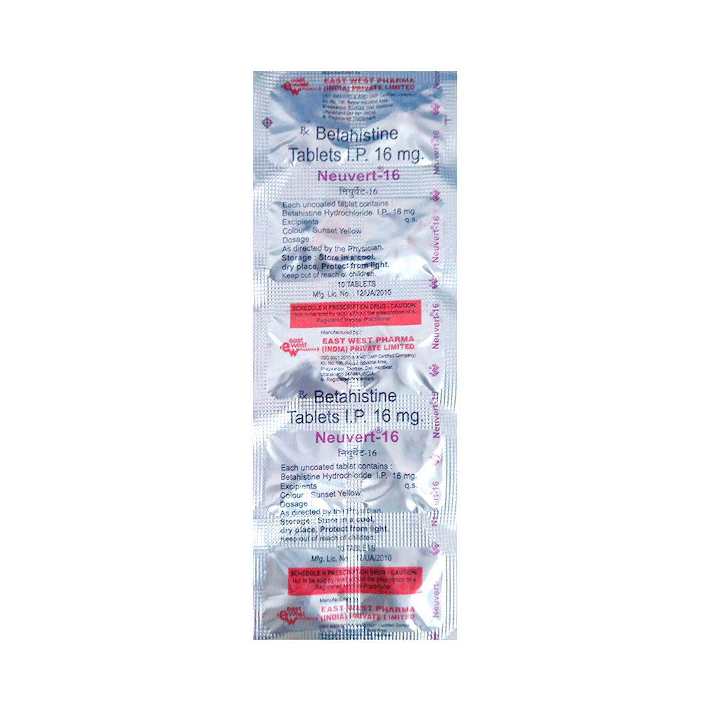 Neuvert 16mg Tablet - Image 4