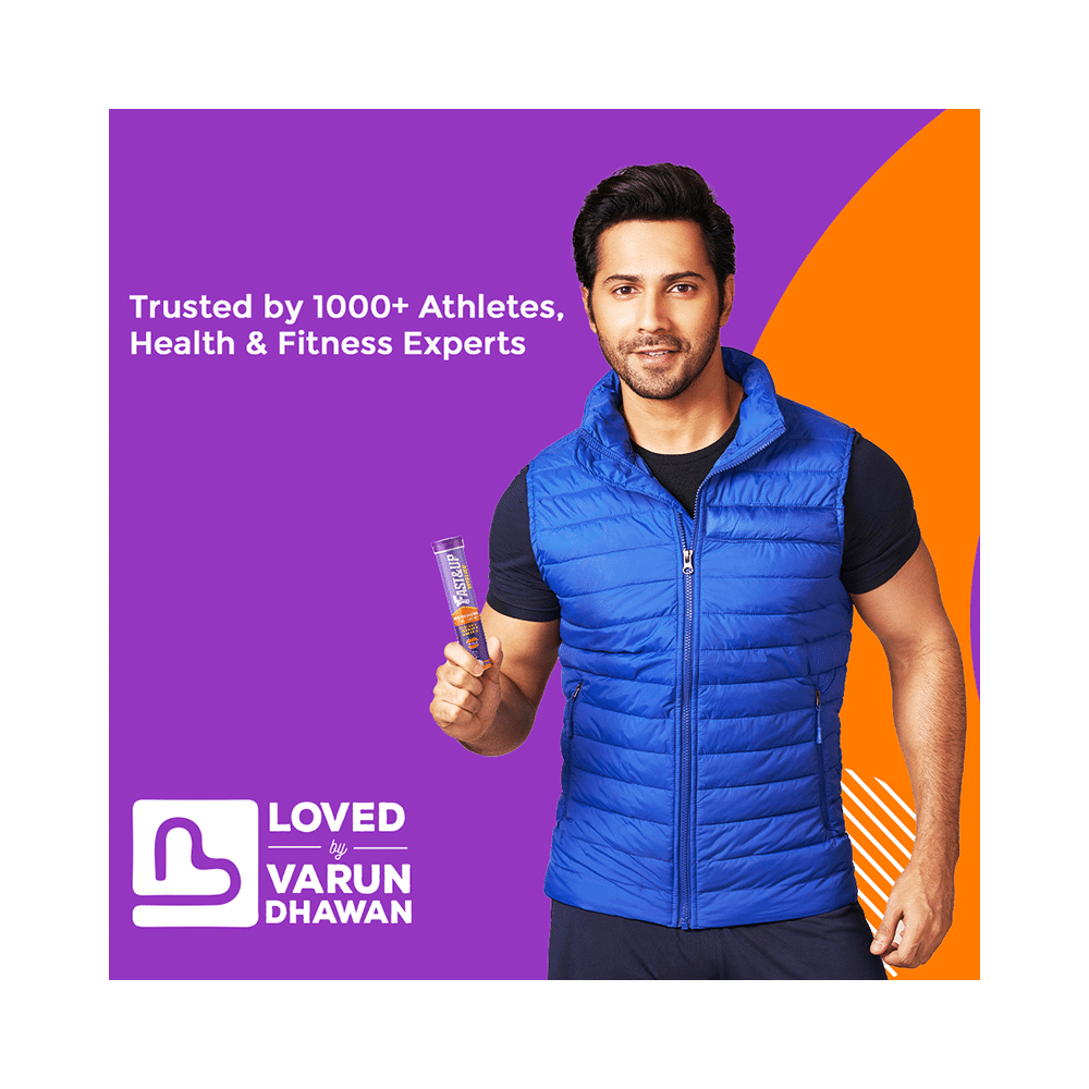 Fast&Up Vitalize Multivitamins + Natural Beetroot for Nutrition | No Added Sugar | Flavour Effervescent Tablet Orange - Image 10