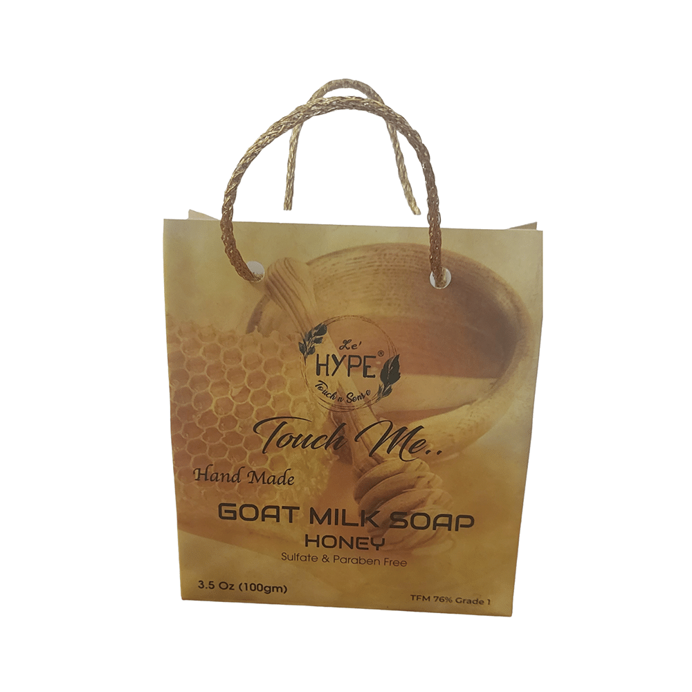 Le' Hype Hand Made Goat Milk Honey Soap - Image 1