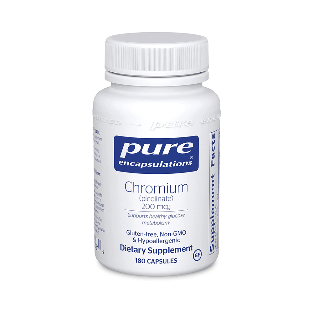 Pure Encapsulations Chromium Picolinate 200mcg Capsule