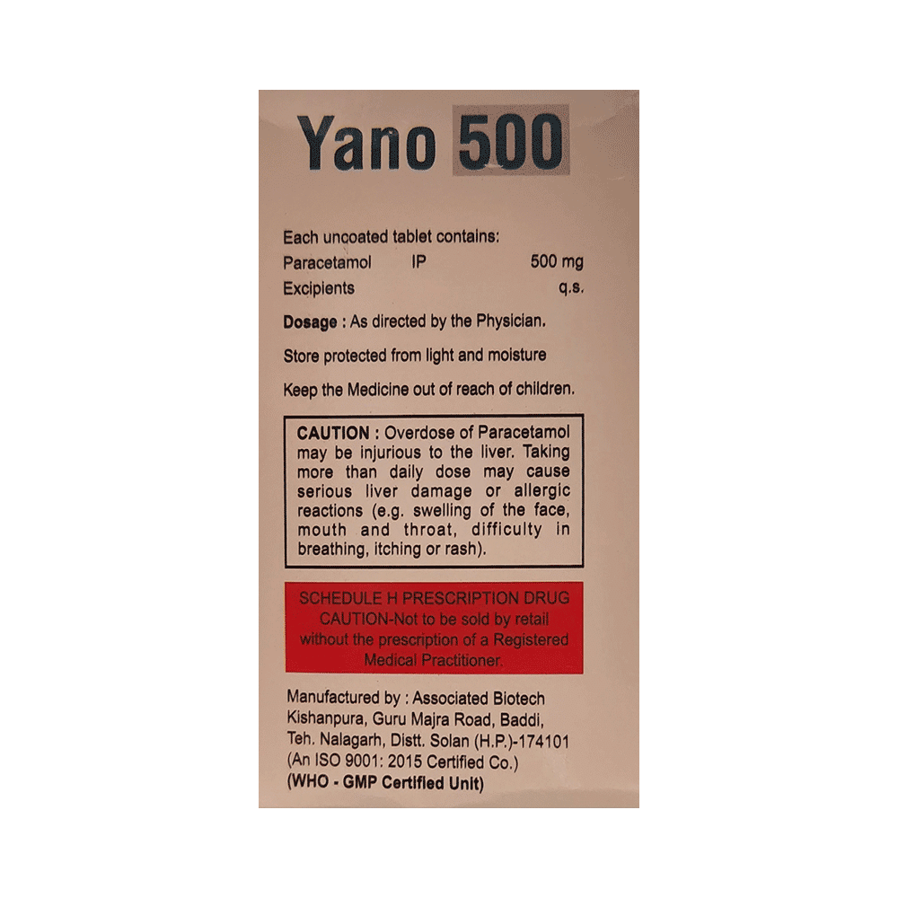 Yano 500 Tablet - Image 2