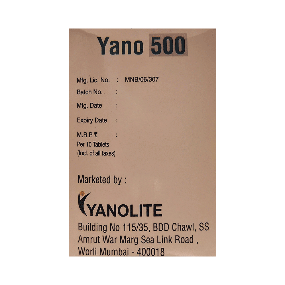 Yano 500 Tablet - Image 3