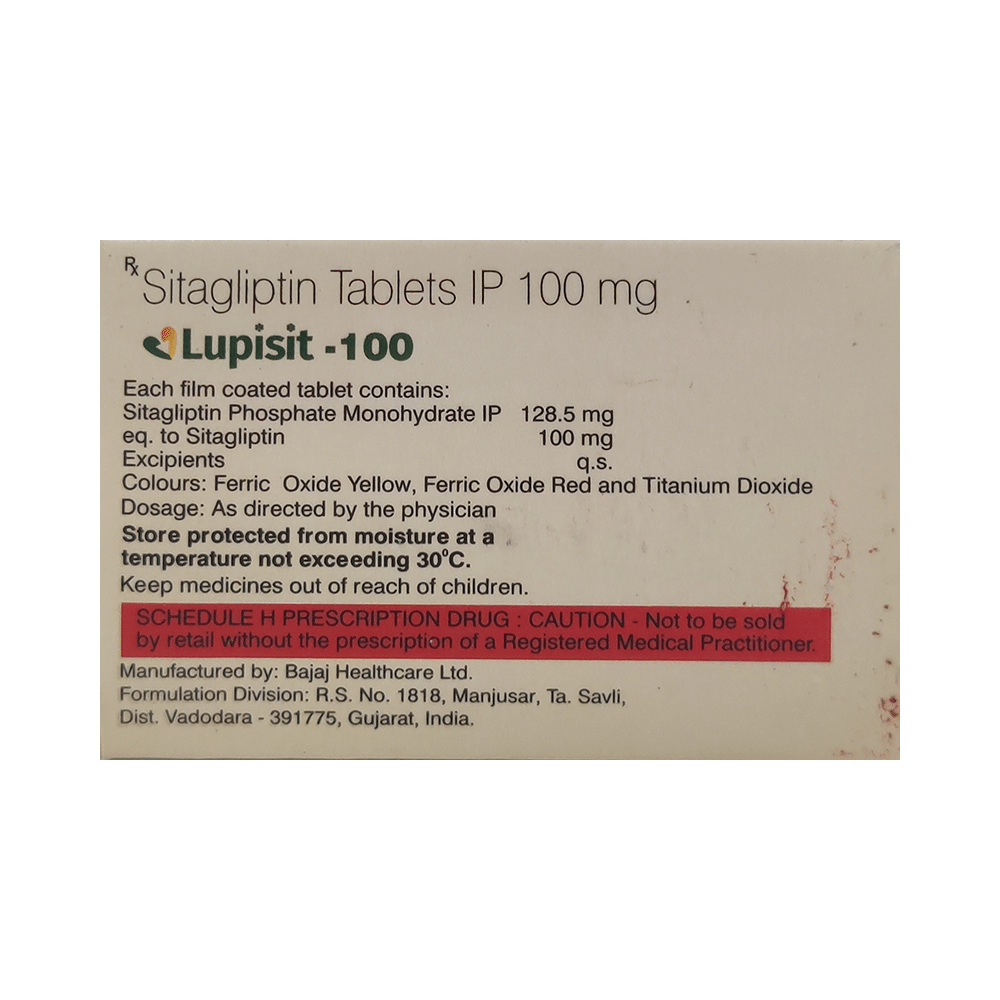 Lupisit 100mg Tablet - Image 2