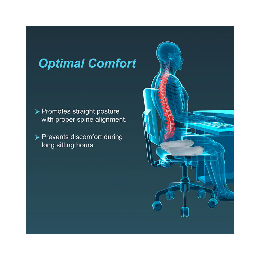 Tynor H23 Ortho Cushion Seat Universal Grey - Image 2