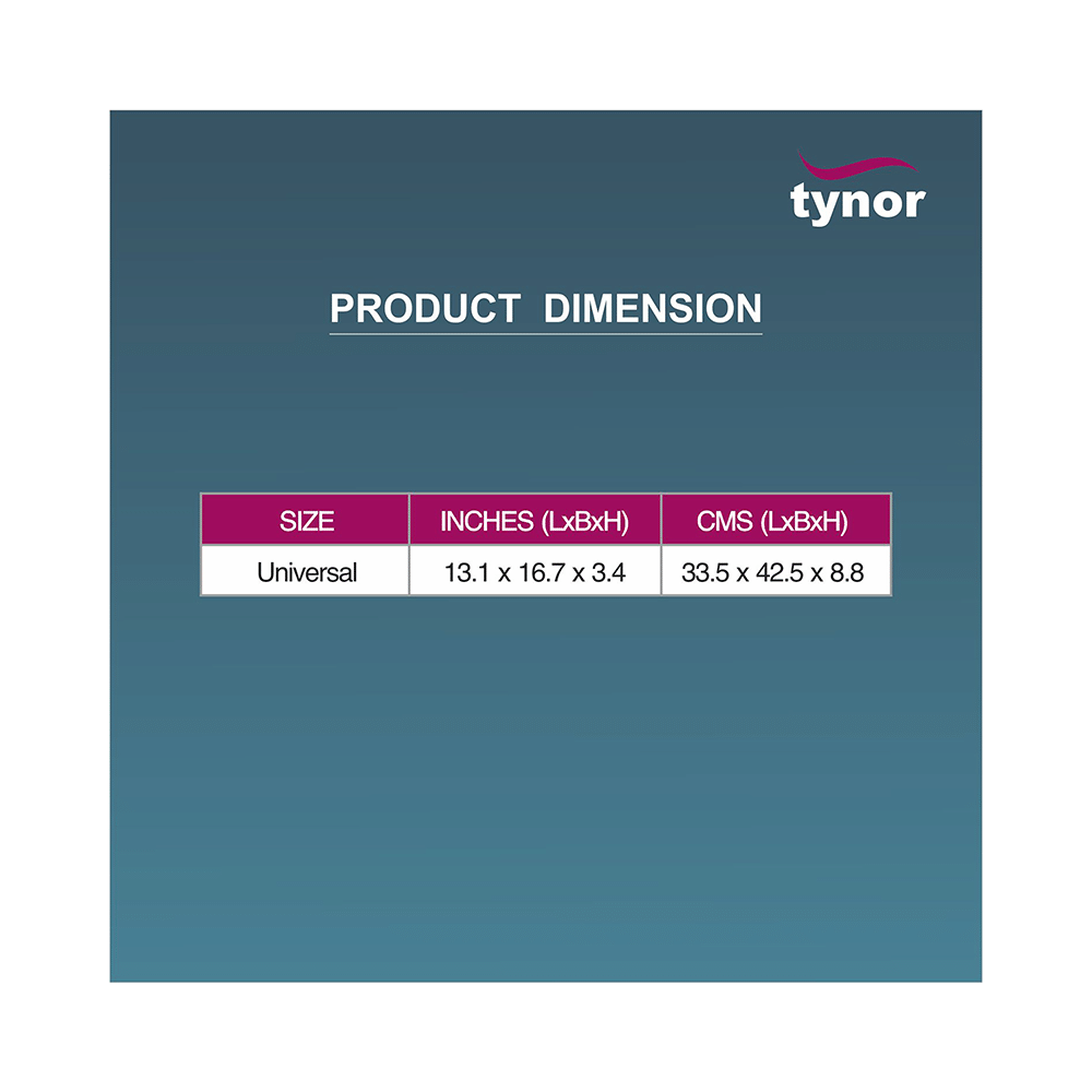 Tynor H23 Ortho Cushion Seat Universal Grey - Image 4
