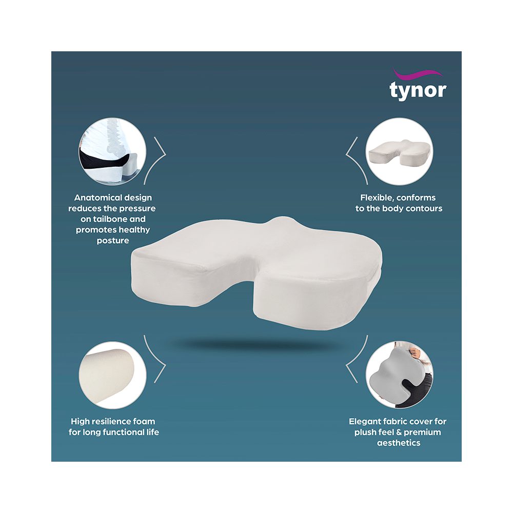 Tynor H23 Ortho Cushion Seat Universal Grey - Image 3