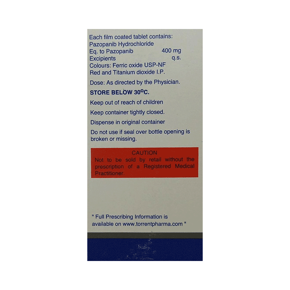 Pazobrite 400 Tablet - Image 2