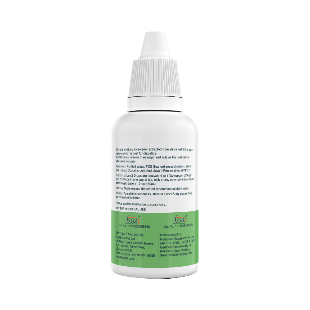 NutritJet Stevia Liquid Drops - Image 3