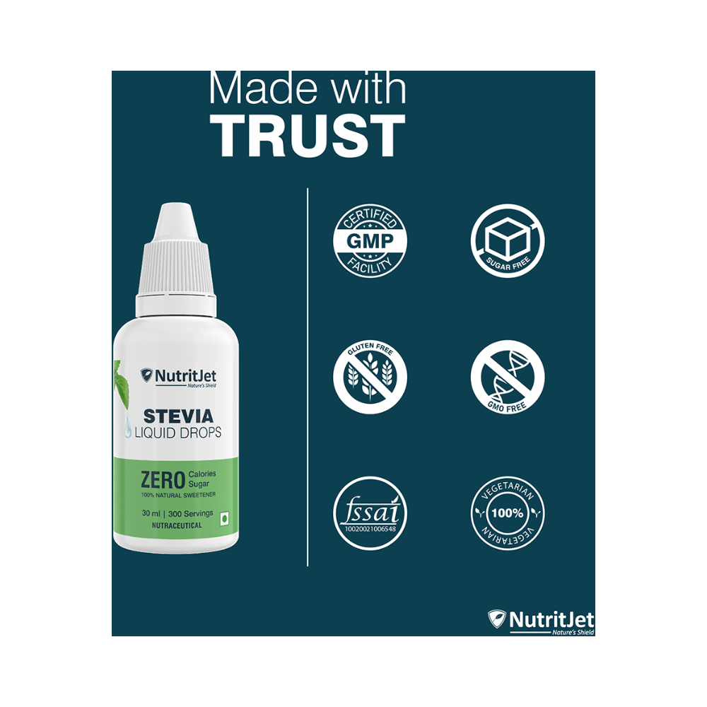 NutritJet Stevia Liquid Drops - Image 7
