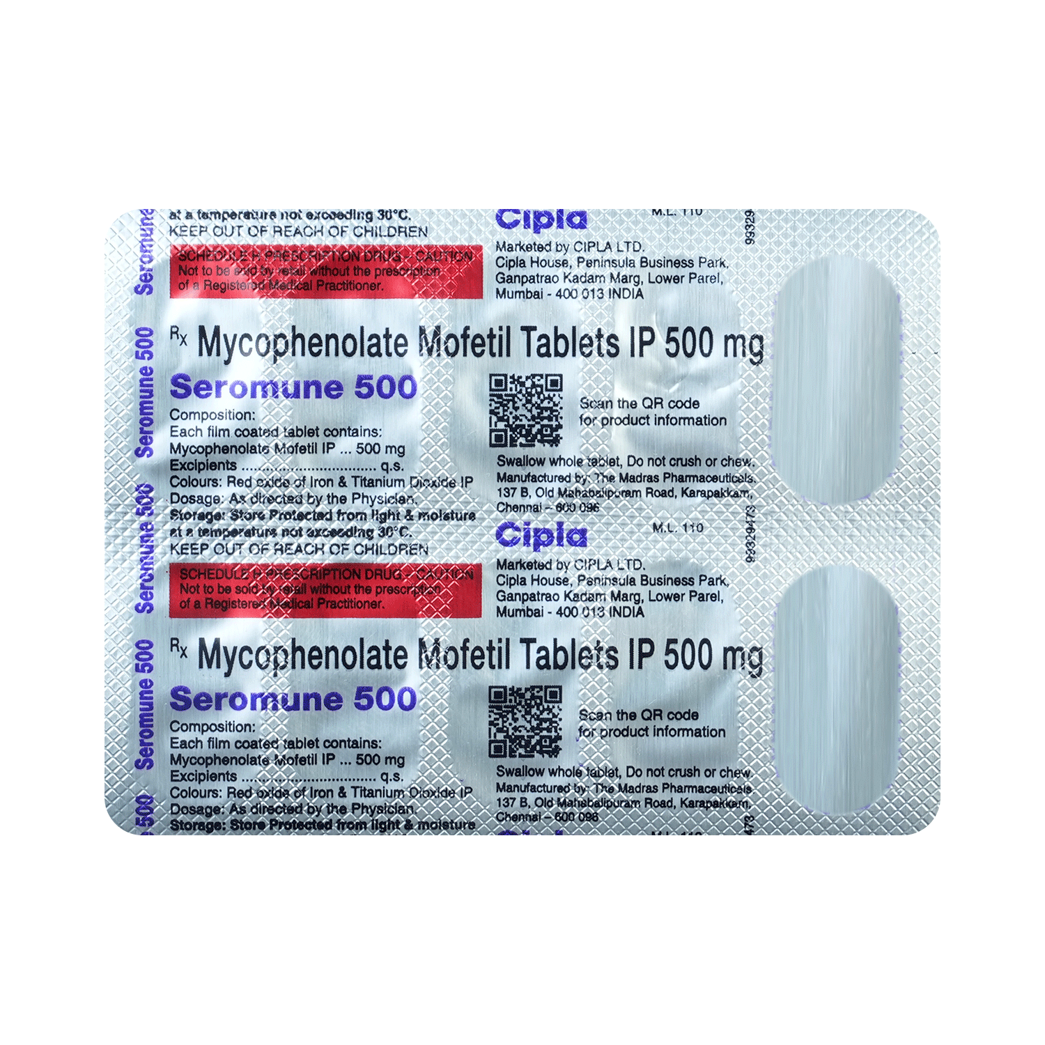 Seromune 500 Tablet - Image 5