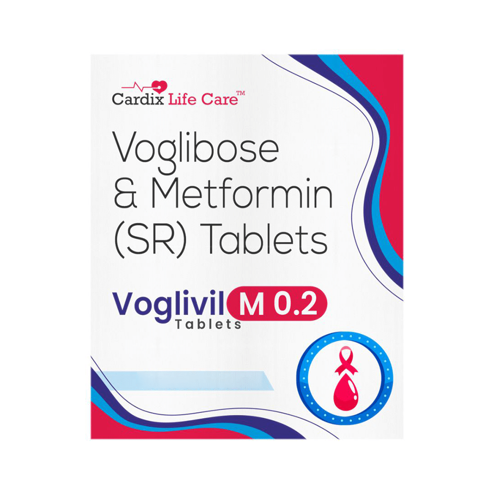 Voglivil M 500mg/0.2mg Tablet - Image 1