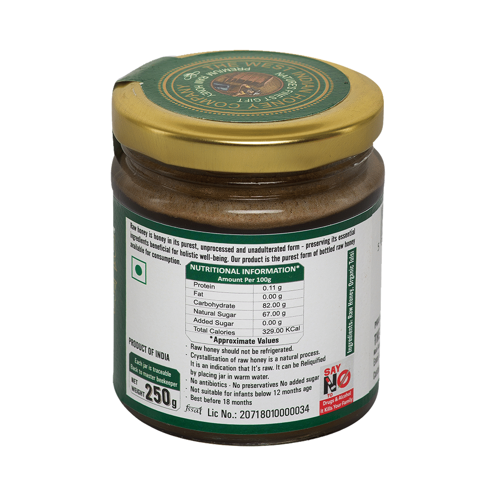 The West Indian Honey Co. Premium Tulsi Infused Honey (250gm Each) - Image 2