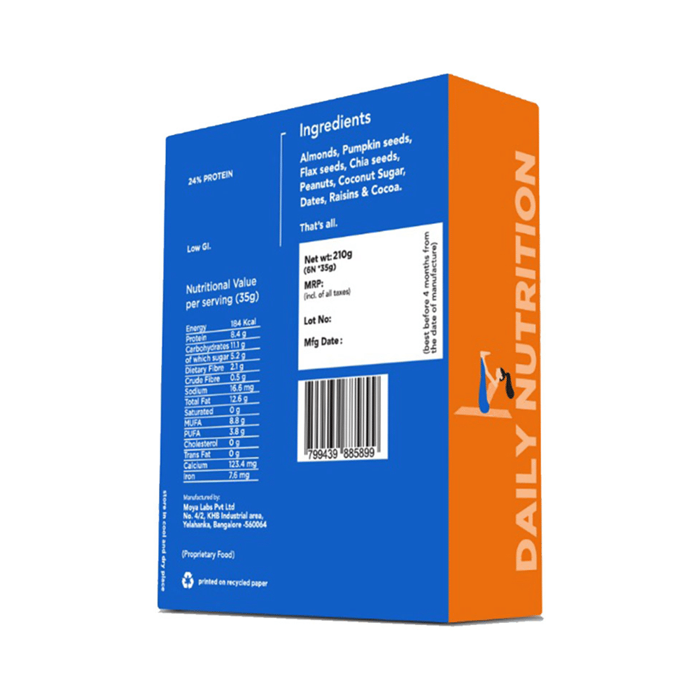 Flat Tummies Protein Bar (35gm Each) Cocoa - Image 3