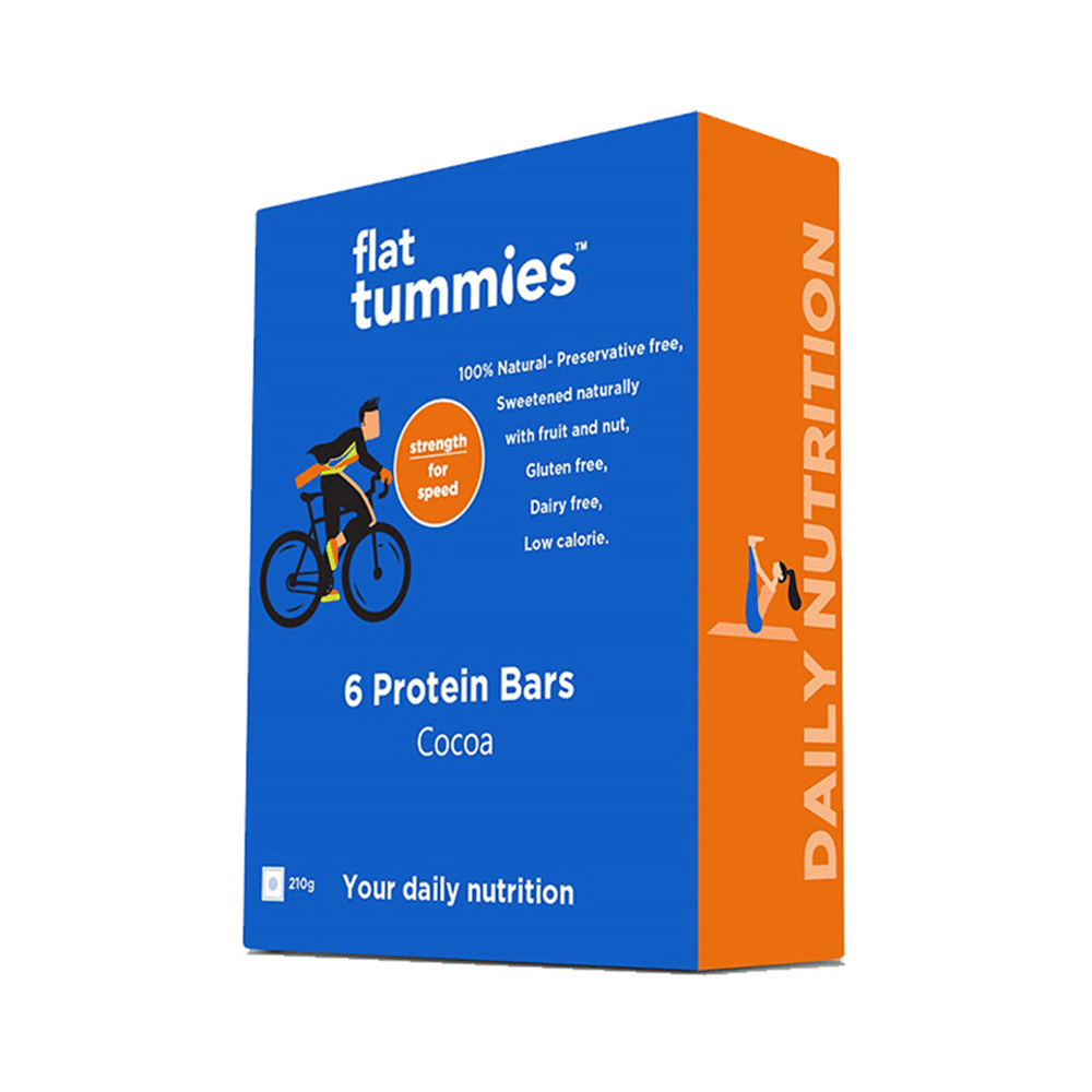Flat Tummies Protein Bar (35gm Each) Cocoa - Image 2