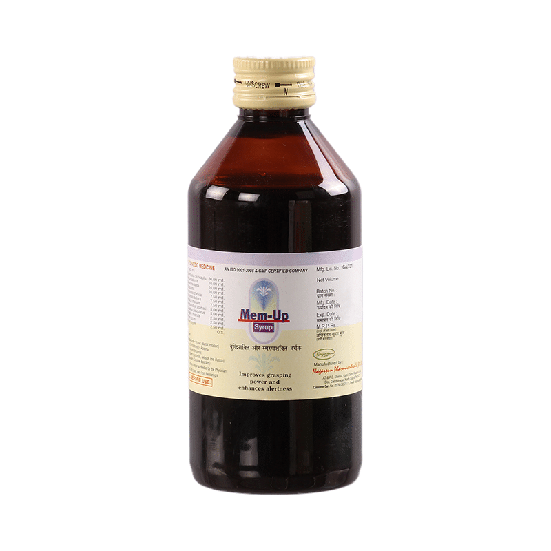 Nagarjun Mem-Up Syrup - Image 1