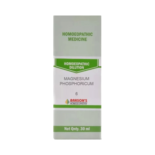 Bakson's Homeopathy Magnesium Phosphoricum Dilution 6 CH - Image 1