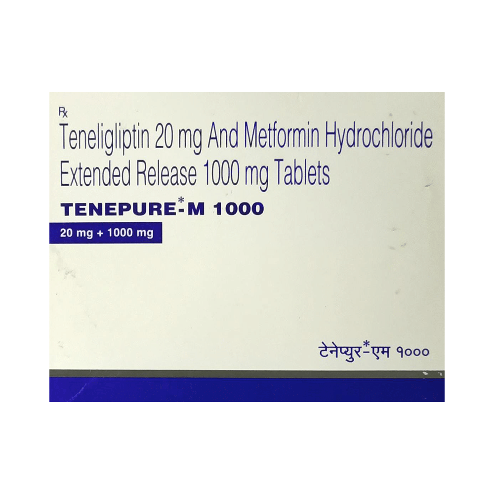 Tenepure-M 1000 Tablet ER - Image 1