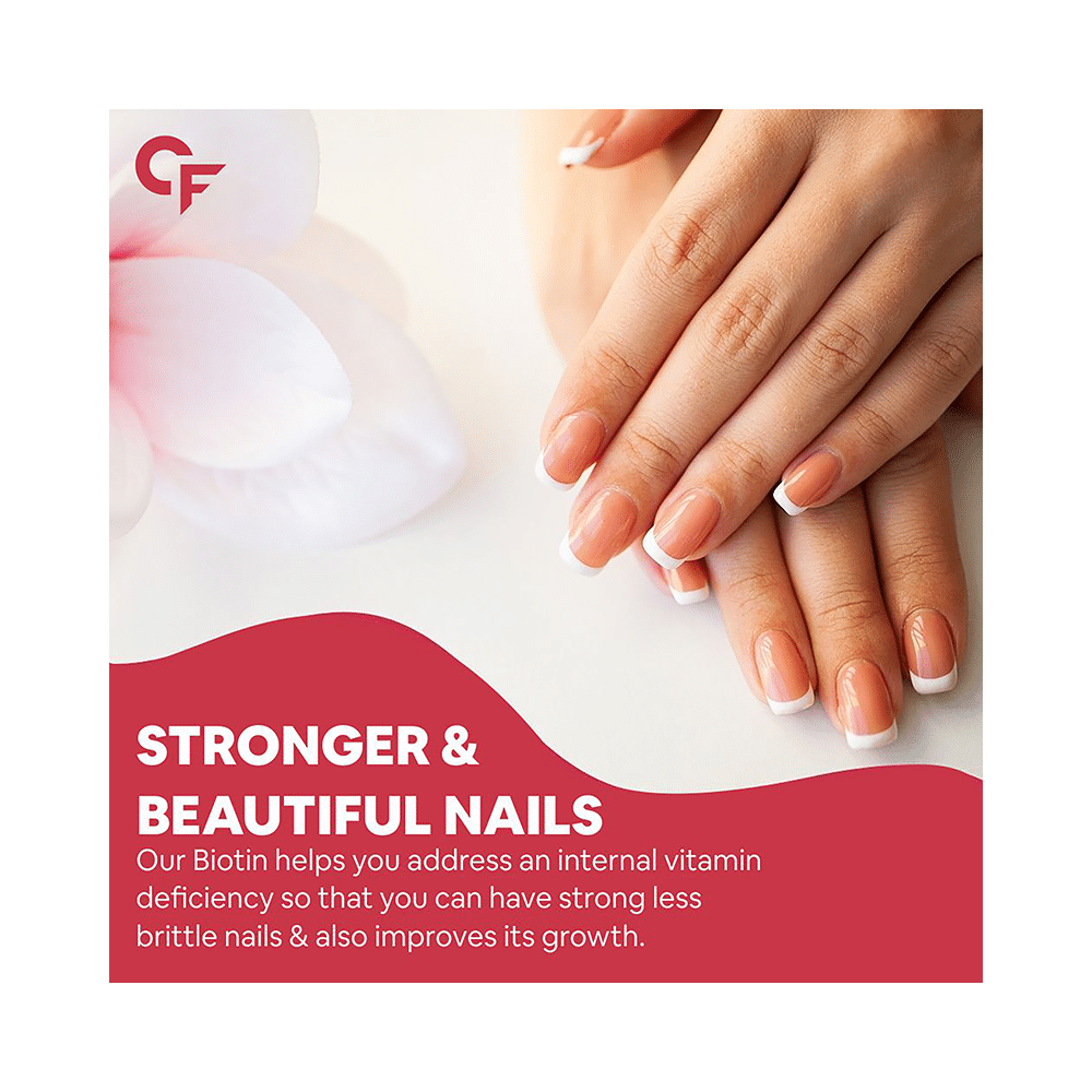 Carbamide Forte Biotin with Hyaluronic Acid & Amla | For Skin, Hair & Nail Health | Flavour Strawberry - Image 8