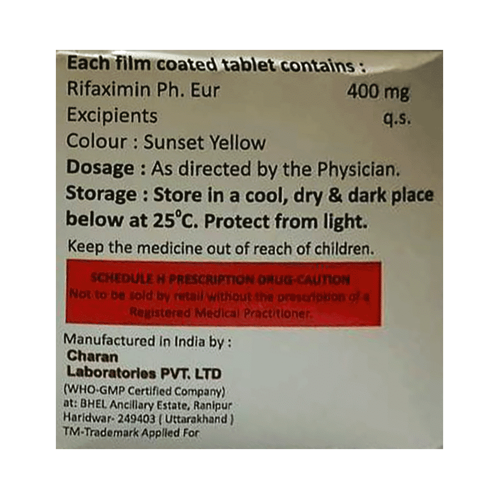 Rifavog 400 Tablet - Image 2