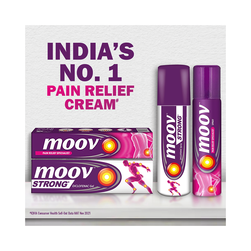 Moov 100% Ayurvedic Pain Relief Spray | For Back Pain, Joint Pain, Knee Pain & Muscle Pain - Image 8