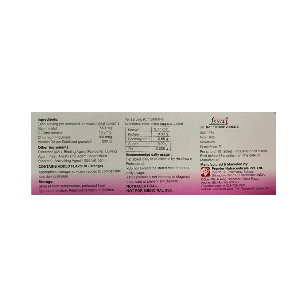 2 Sitol Chewable Tablet - Image 2
