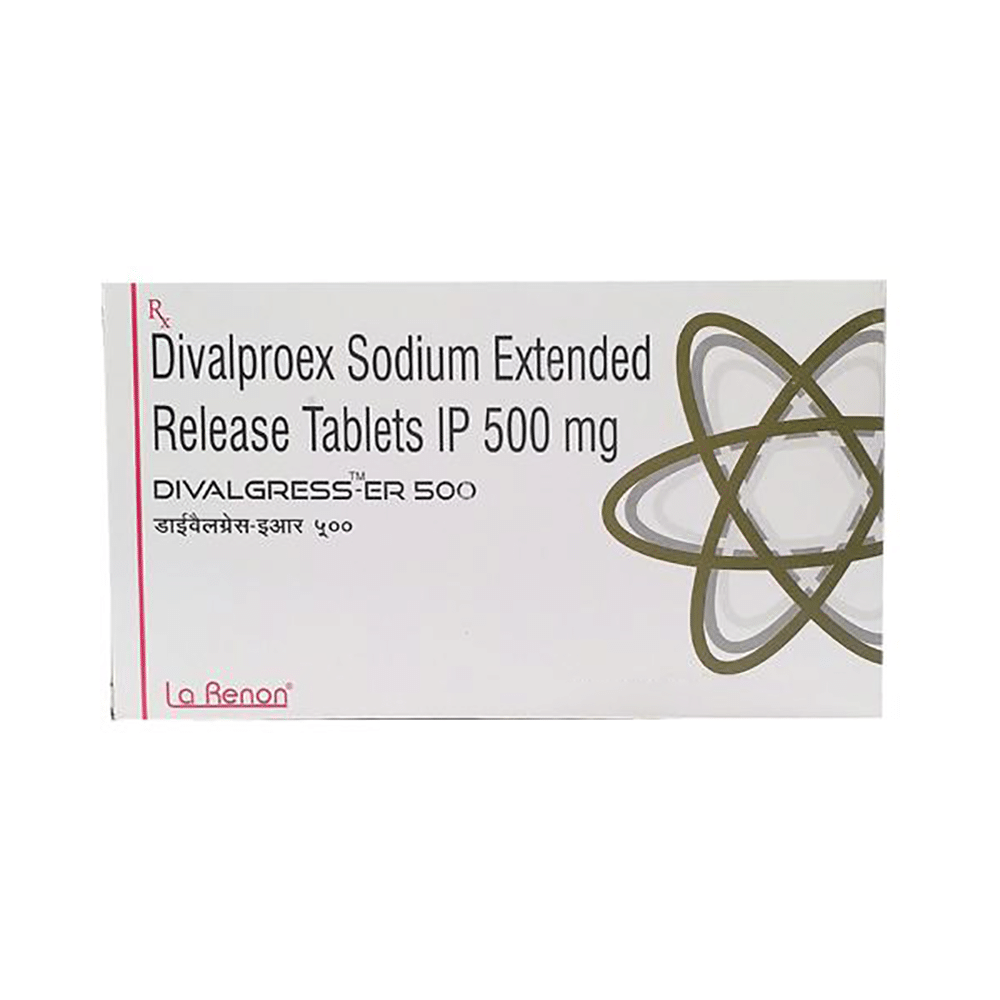 Divalgress ER 500 Tablet - Image 1
