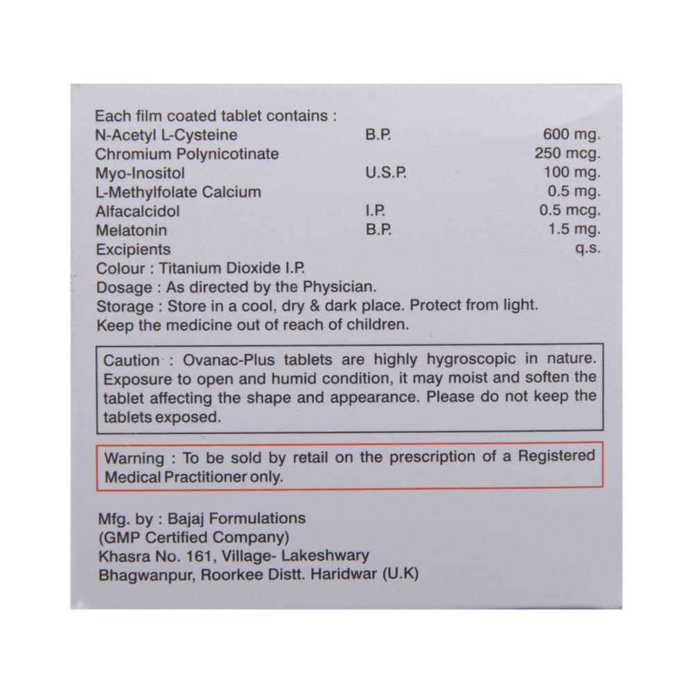 Ovanac-Plus Tablet - Image 3