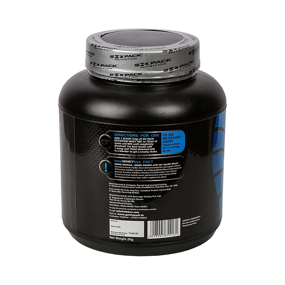 Sixpack Nutrition Whey ABC Protein Powder Choco Mocha - Image 2