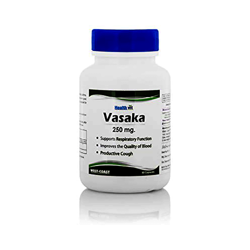 HealthVit Vasaka 250mg Capsule