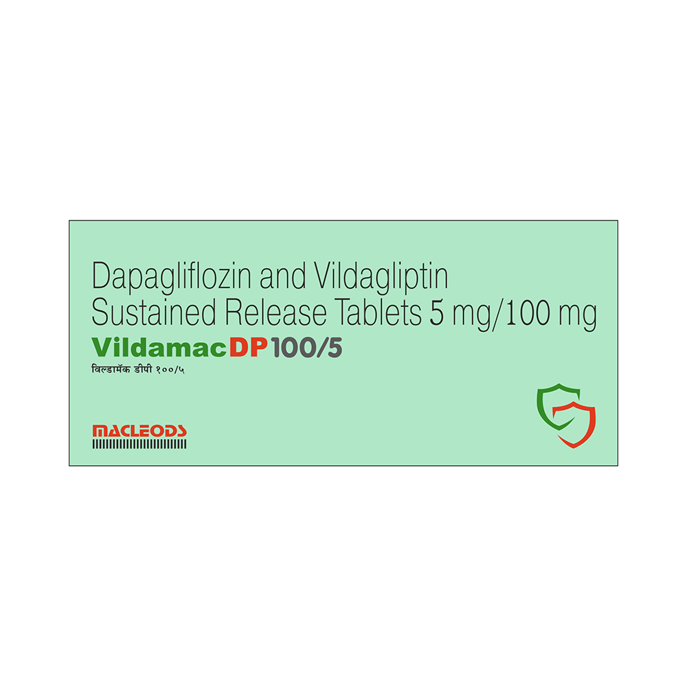 Vildamac DP 5mg/100mg Tablet - Image 1