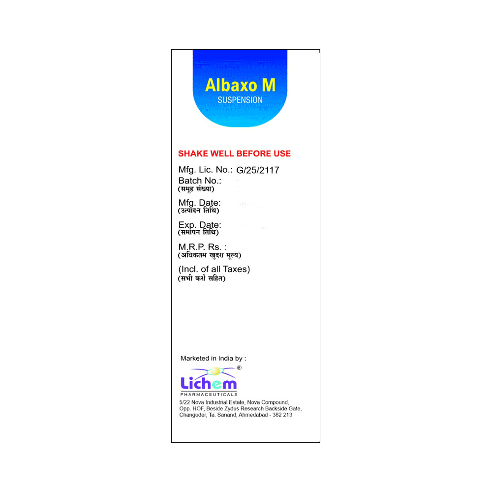 Albaxo M Oral Suspension - Image 3
