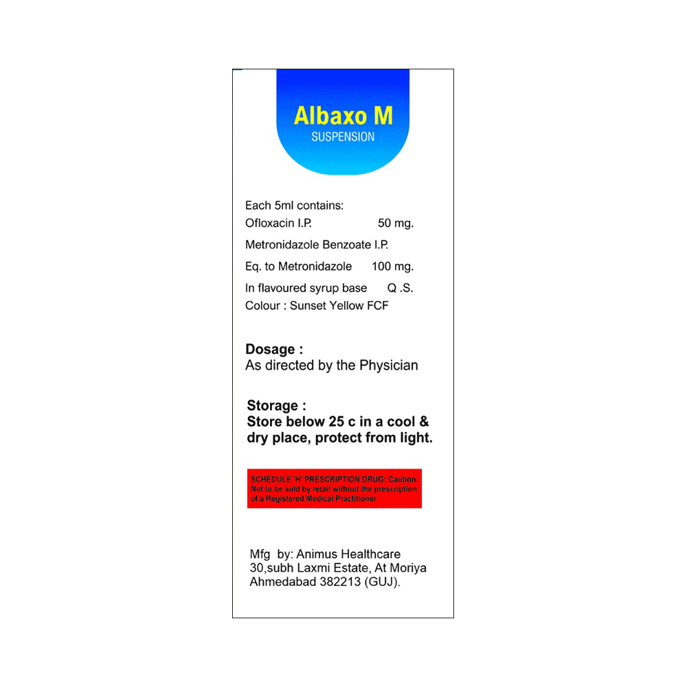 Albaxo M Oral Suspension - Image 2