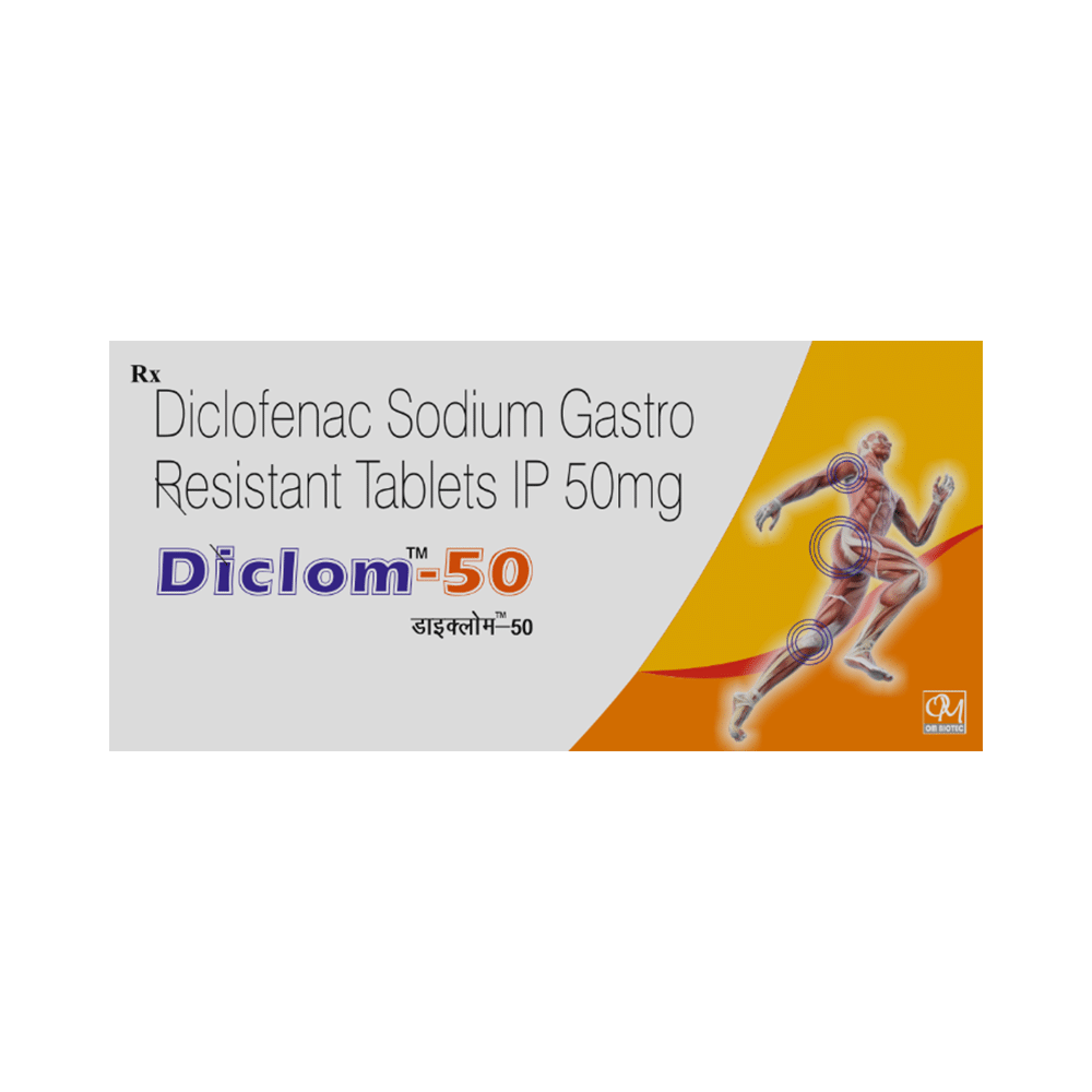 Diclom 50 Tablet - Image 1